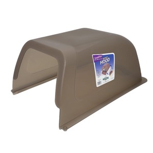 lot 7609 image: ScoopFree Self Cleaning Litter Box Privacy Hood - Taupe