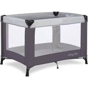 lot 7636 image: Dream On Me Nest Portable Play Yard With Carry Bag And Shoulder Strap, Grey
