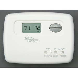 lot 7638 image: White-Rodgers 1F79-111 Digital Non-Programmable Heat Pump Thermostat
