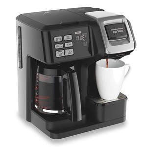 lot 7662 image: Hamilton Beach FlexBrew 2-Way Coffee Maker