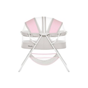 lot 7686 image: Dream On Me Karley Bassinet - Gray and Pink
