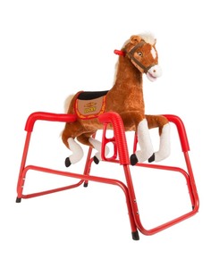 lot 7691 image: Rockin Rider Lucky Animated Spring Horse