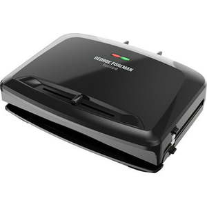 lot 7488 image: George Foreman Rapid RPGV3801BK Electric GrillPanini Press