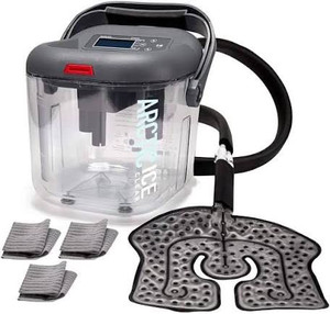 lot 7520 image: Circulating Cold Water Therapy Ice Machine Gen 2 by Arctic Ice Clear ��with Universal Pad for Knee, Elbow, Shoulder, Back Pain, Swelling, Sprains, Inflammation, Injuries (Arctic Ice Clear)