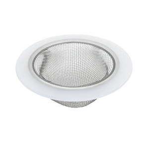 lot 7521 image: GoodCook 4-38 Stainless Steel Mesh Standard Size Kitchen Sink Drain Strainer Silver
