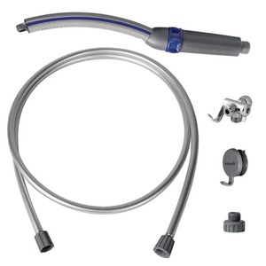 lot 7540 image: Waterpik PPR-252 Pet Wand Pro Dog Shower Attachment for Indoor and Outdoor Use