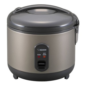 lot 7708 image: Zojirushi - 5.5 Cup (Uncooked) Automatic Rice Cooker & Warmer - Metallic Gray