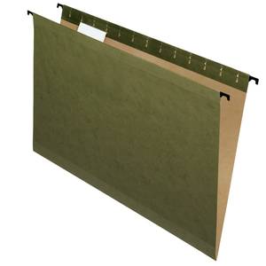lot 7726 image: (unknown amount)Pendaflex PFX615315 SureHook Technology Hanging Folders 20  Box Green