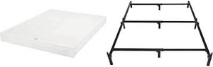 lot 7727 image: mattress foundation smart box spring queen amazon basics