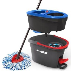 lot 7747 image: O-Cedar Spin Mop With Bucket