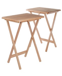 lot 7756 image: Alex 2-Piece Snack Table Set