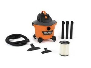 lot 1576 image: RIDGID HD09001 9 Gal. 4.25-Peak HP NXT WetDry Shop Vacuum