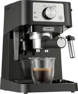 lot 2045 image: DeLonghi - Stilosa 15 Bar Pump Espresso Machine - Black and Stainless