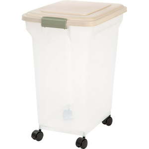 lot 7634 image: IRIS 55 Quart Airtight Pet Food Container
