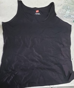 lot 10223 image: Hanes 2XL Black Tank Top