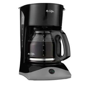 lot 12011 image: Mr. Coffee Simple Brew 12-Cup Switch Coffee Maker Black