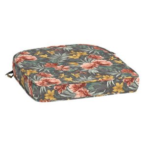 lot 12020 image: Arden Selections ProFoam 19 x 20 in Outdoor Rounded Back Seat Cushion 3 Pack