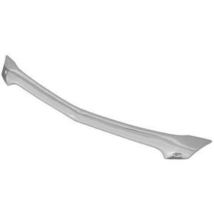 lot 12024 image: AVS 10-17 Chevy Equinox Aeroskin Low Profile Hood Shield - Chrome