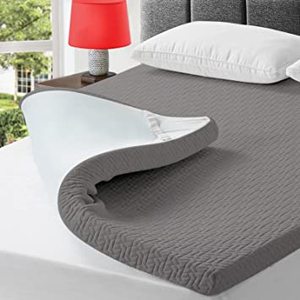 lot 5872 image: 80 x 60 x 3 Memory Foam Mattress Topper