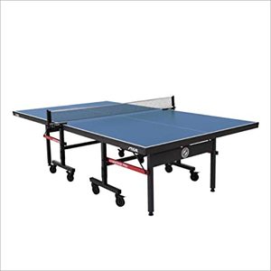 lot 7580 image: STIGA Advantage Professional Table Tennis Tables - Competition Indoor Design with Net &amp Post