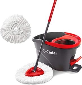 lot 2054 image: O-Cedar Microfiber Easy Wring Spin Mop &amp Bucket System Bucket Only MISSING MOP