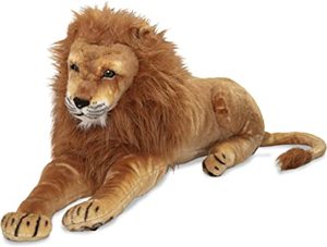 lot 2067 image: Melissa and Doug Stuffed Lion