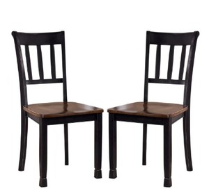 lot 2087 image: Signature Ashley Design- Set of 2 Dinning Chairs