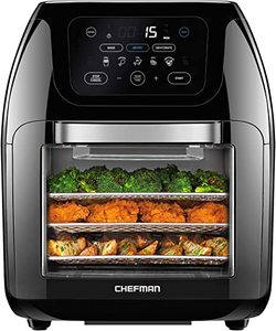 lot 7591 image: Chefman Multifunctional Digital Air Fryer Rotisserie, Dehydrator, Convection Oven