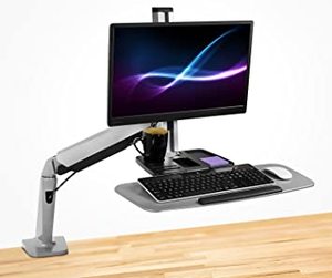 lot 7601 image: Mi Mount It Sit Stand Workstation Desk Mount