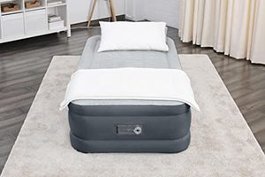 lot 7617 image: Sleep Lux Inflatable Air Mattress Twin