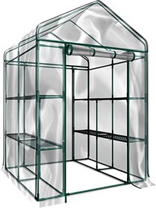 lot 7627 image: Pure Garden&nbspHome-Complete HC-4202 Walk-In Greenhouse- Indoor Outdoor&nbsp