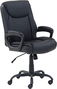 lot 7630 image: Amazon Basics Mid Back Office Chair