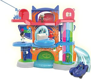lot 12018 image: Pj Masks Deluxe Headquarters Playset