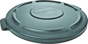 lot 12190 image: Rubbermaid Commercial RCP265400GY Brute 55-Gallon Container Lid 1 Each Gray