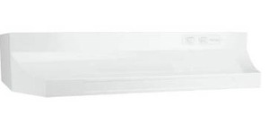 lot 1640 image: Broan-NuTone RL6300 Series 30 in. Under Cabinet Range Hood with Light in White, 30 x 17