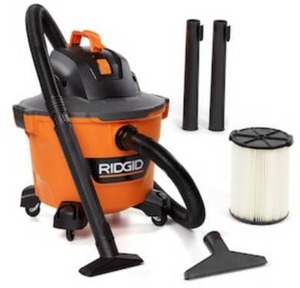 lot 2058 image: RIDGID HD09001 9 Gal. 4.25-Peak HP NXT WetDry Shop Vac