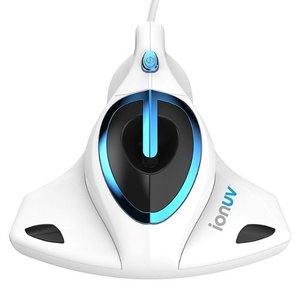 lot 7700 image: Tzumi - ionvacUV PureClean Hand Vacuum - White