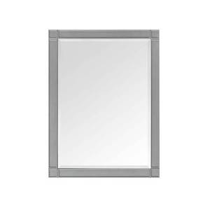 lot 7718 image: Home Decorators Collection Stockham 27 in. W x 36 in. H Framed Wall Mounted Mirror in Chilled Gray