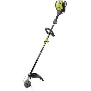 lot 7721 image: RYOBI 4-Cycle 30cc Attachment Capable Straight Shaft Gas Trimmer
