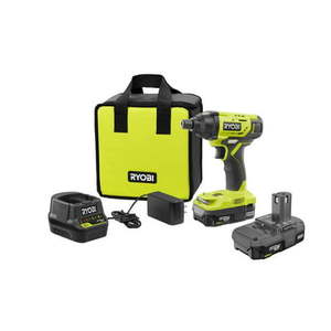 lot 7740 image: 18-Volt ONE Lithium-Ion Cordless 14 in. Impact Driver Kit&nbsp