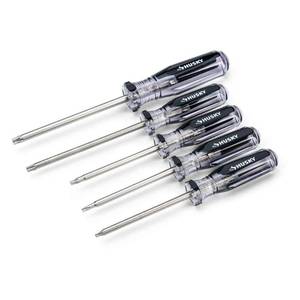 lot 7741 image: Husky Torx Screwdriver Set (5-Piece)