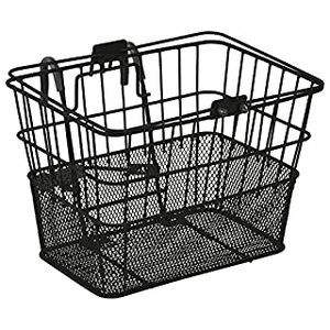 lot 2083 image: Retrospec Bicycles Detachable Steel Half-Mesh Apollo Basket with Handles