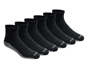 lot 2095 image: Dickies Mens Big and Tall Multi-Pack Dri-Tech Moisture, Black, Size 12.0 wFxi