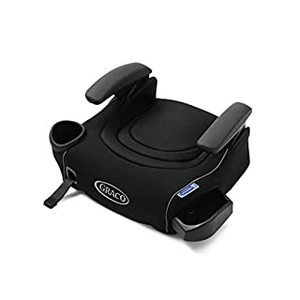 lot 6041 image: Graco TurboBooster Car Seat LX Backless Booster with Affix Latch  Backless Booster Seat for Big Kids Transitioning to Vehicle Seat Belt, Rio (B09NPLX1WT)