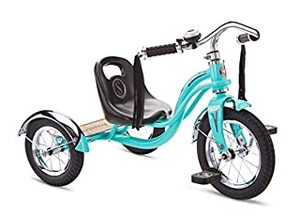 lot 6043 image: Schwinn Roadster Kids Tricycle, Classic Tricycle, Teal, One Size (B074L1KVNN)