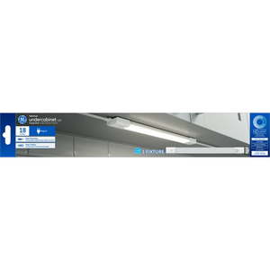lot 7833 image: GE Premium Slim Undercabinet LED Refresh HD Daylight 10W LED Plug-In 18 Inch Linkable Integrated Light Fixture 1 Pack