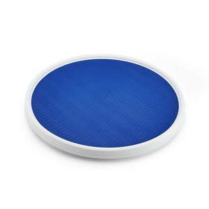 lot 7845 image: Copco 18-inch Organizer Turntable with Non-Skid Liner Blue