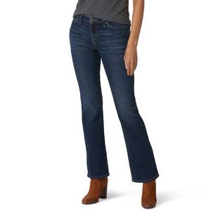 lot 10301 image: Womens Lee Legendary Bootcut Jeans, Size 16 TLarge, Med Blue