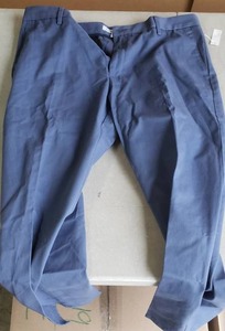 lot 10307 image: Amazon Essentials Blue Dress Slacks, 36Wx29L