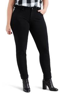lot 10313 image: Plus Size Womens Levis 311(TM) Shaping Skinny Jeans, Size 24W - Black